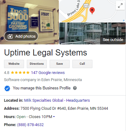 Uptime Legal Reviews